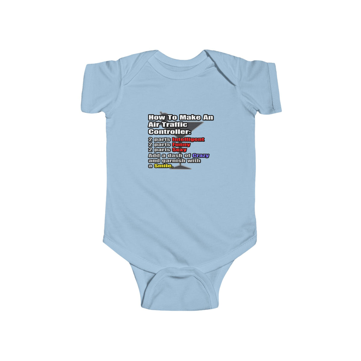 How To Make an Air Traffic Controller - Infant Fine Jersey Bodysuit