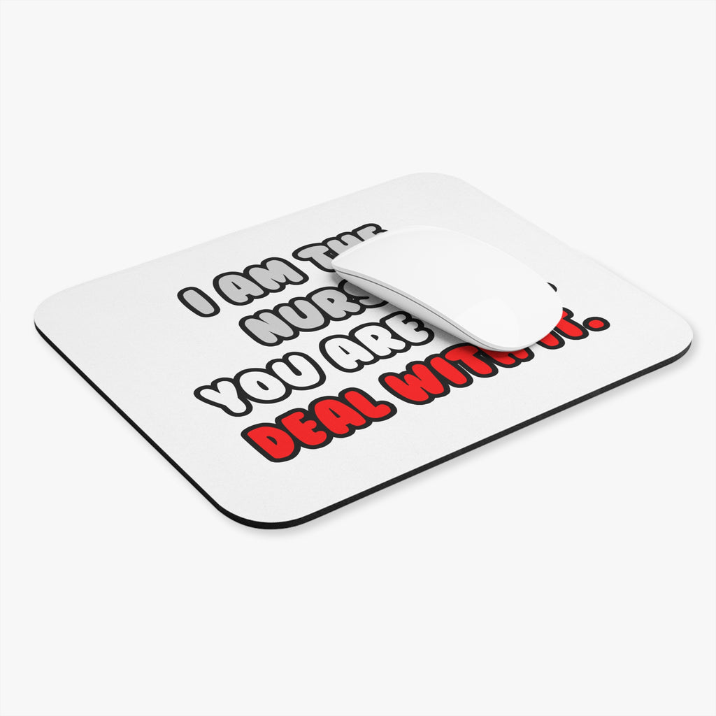 Deal With It ... Funny Nurse - Mouse Pad (Rectangle)