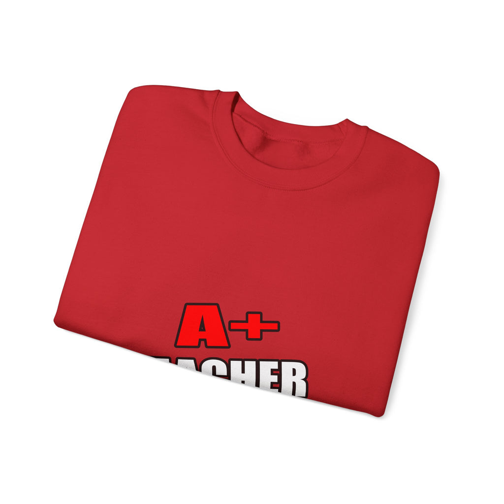 a plus teacher - Unisex Heavy Blend™ Crewneck Sweatshirt