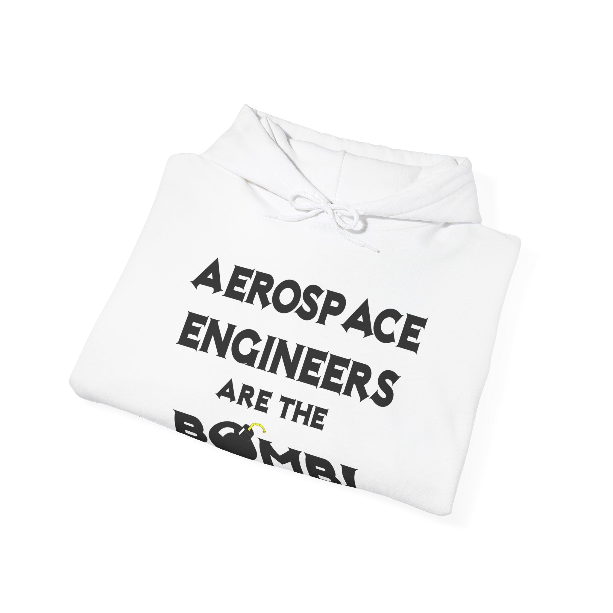 Aerospace Engineers Are The Bomb! - Unisex Heavy Blend™ Hooded Sweatshirt