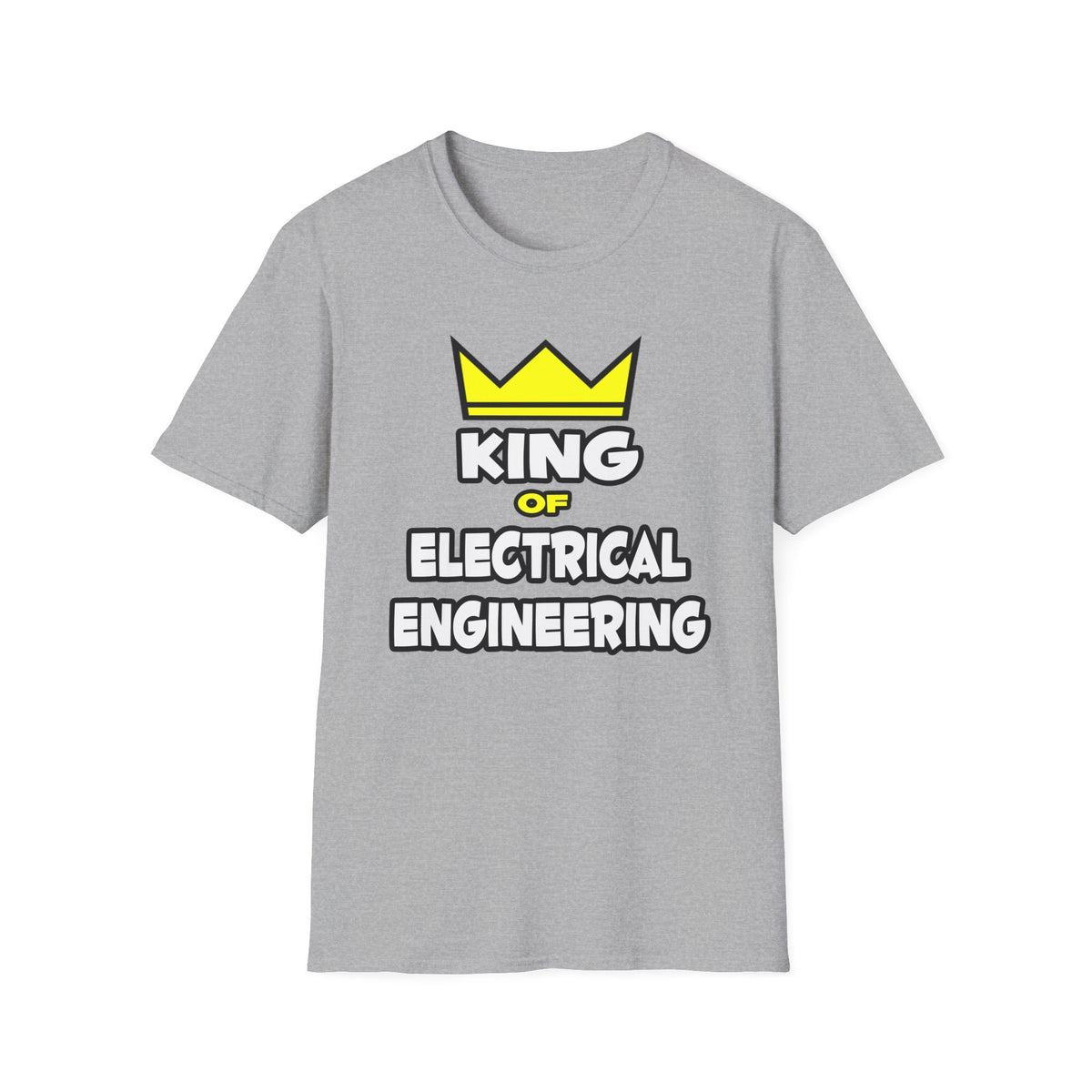 King of Electrical Engineering - Unisex Softstyle T-Shirt