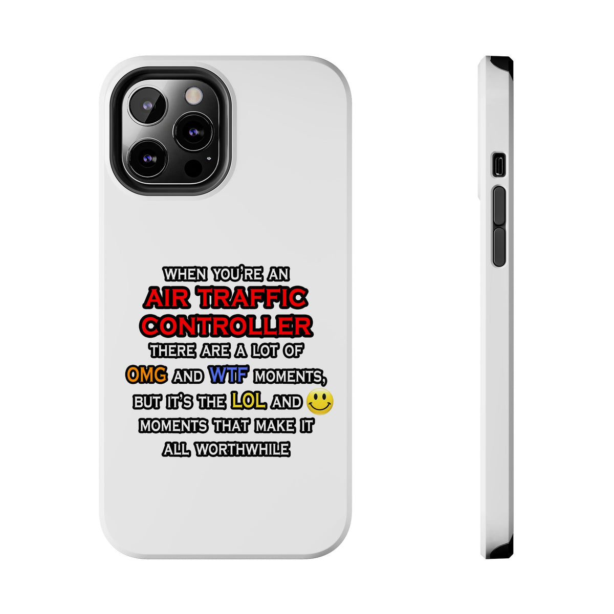 Funny Air Traffic Controller ... OMG WTF LOL - Tough Phone Cases