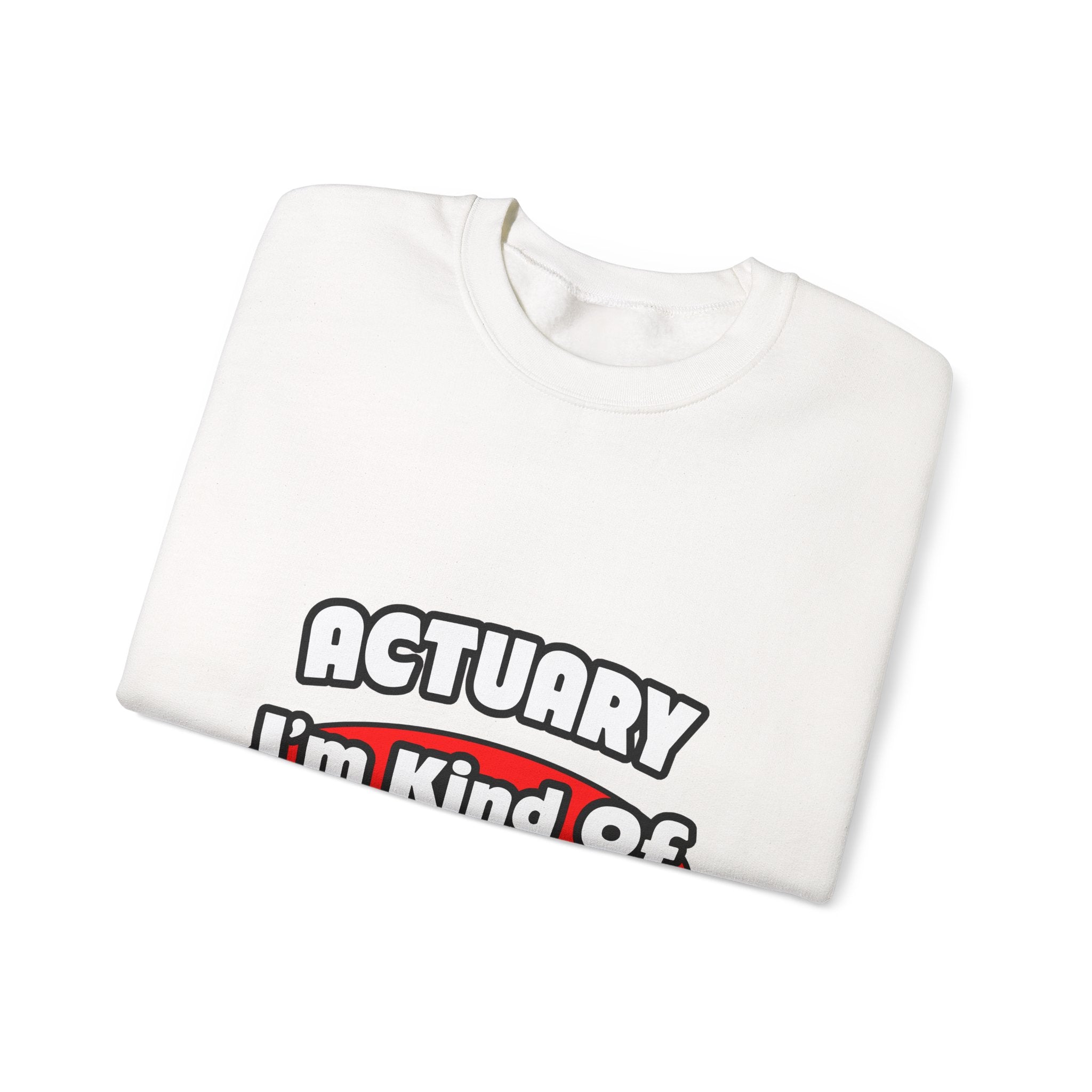 Actuary...Big Deal (2) - Unisex Heavy Blend™ Crewneck Sweatshirt