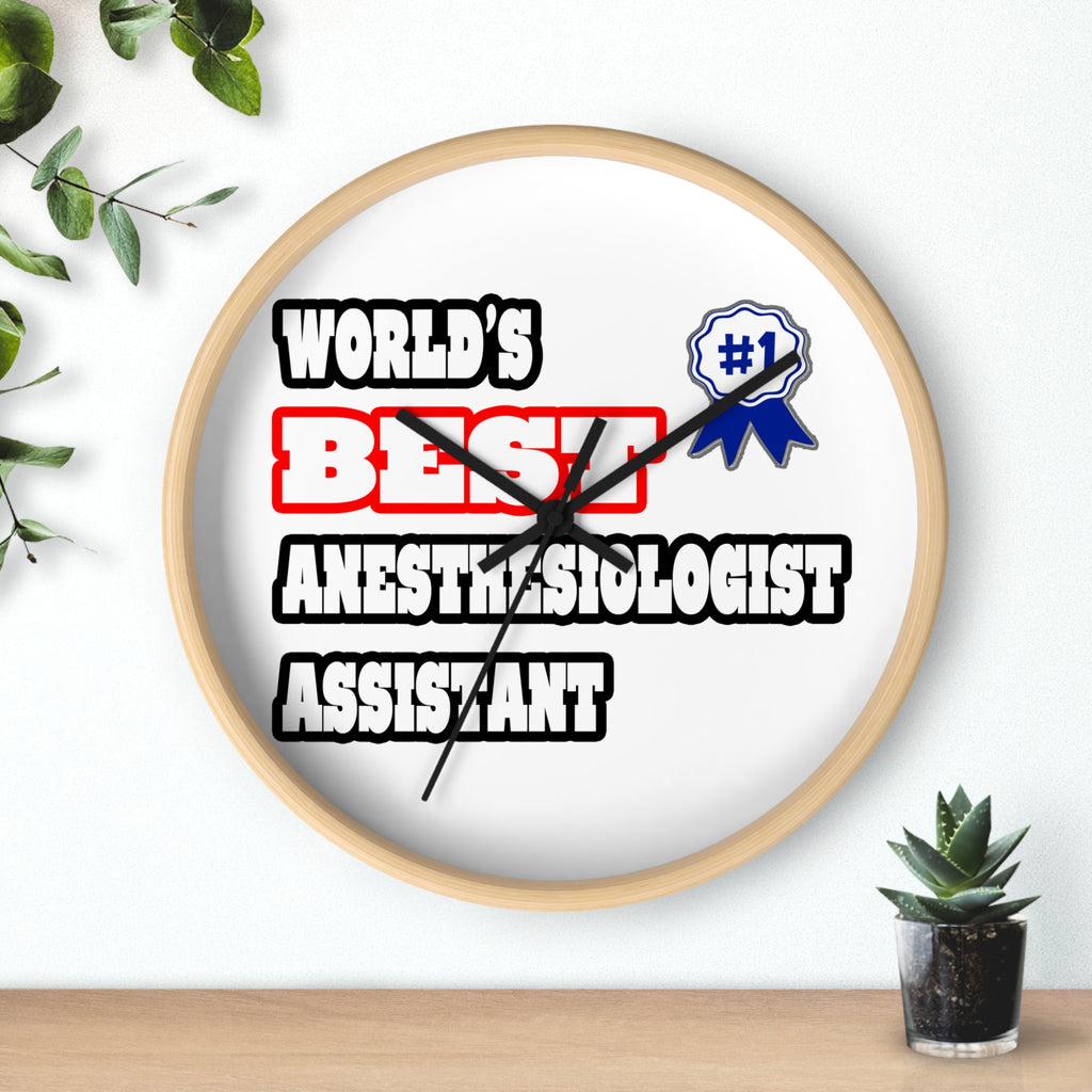 World's Best Anesthesiologist Assistant - Wall Clock