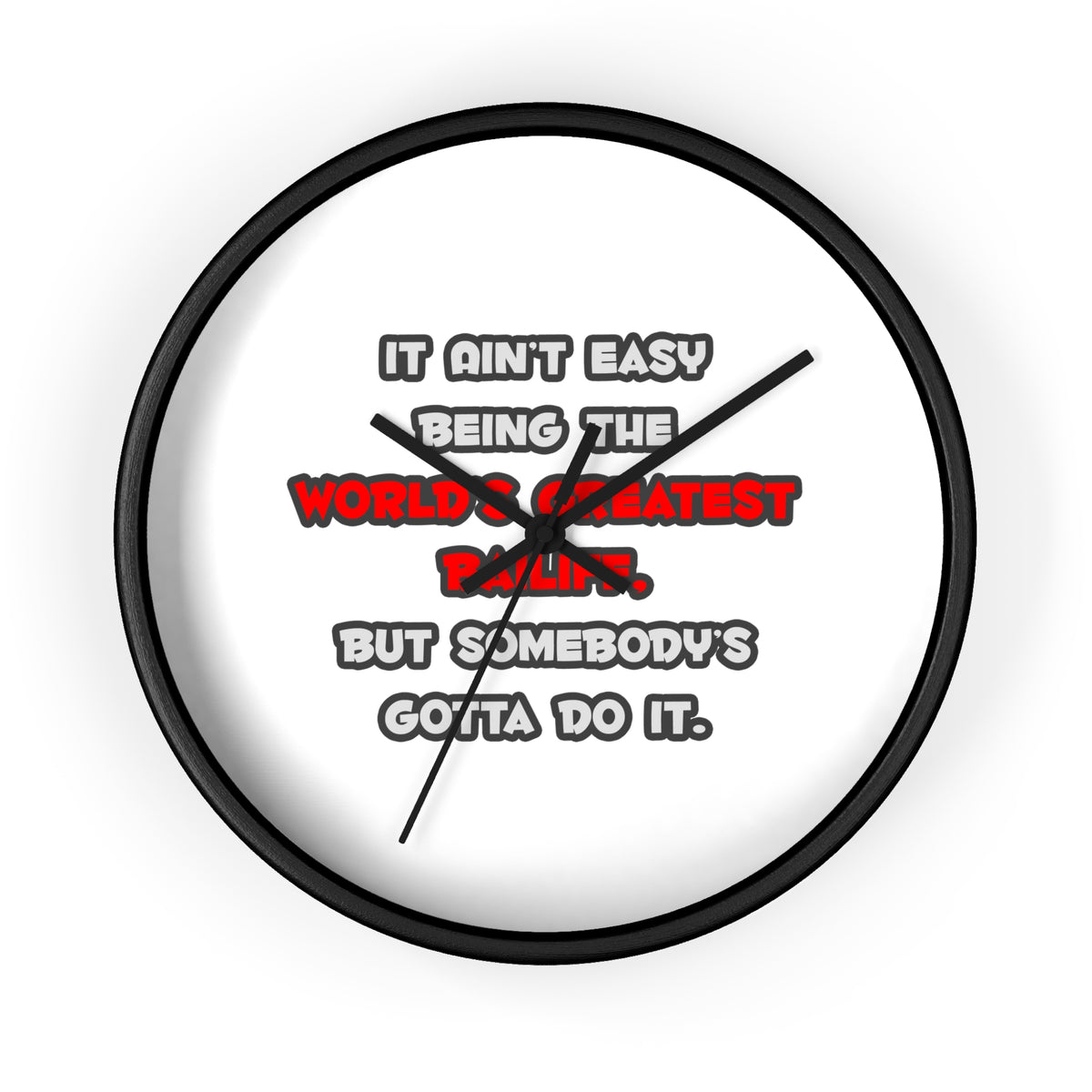 World's Greatest Bailiff Joke - Wall Clock