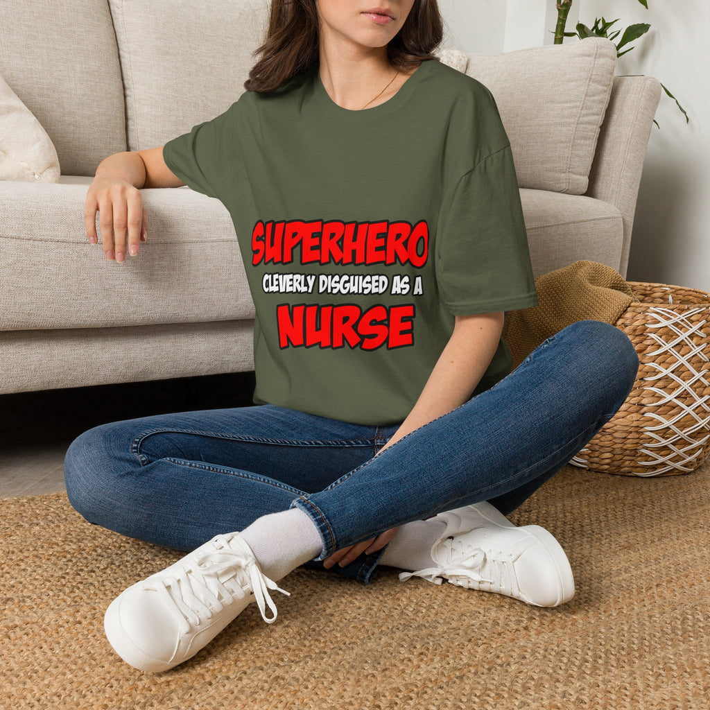 Superhero...Nurse - Unisex Softstyle T-Shirt