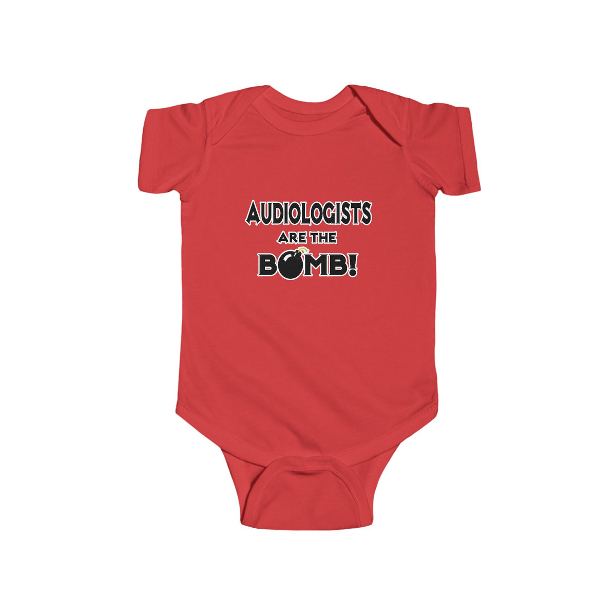 Audiologists Are The Bomb! - Infant Fine Jersey Bodysuit