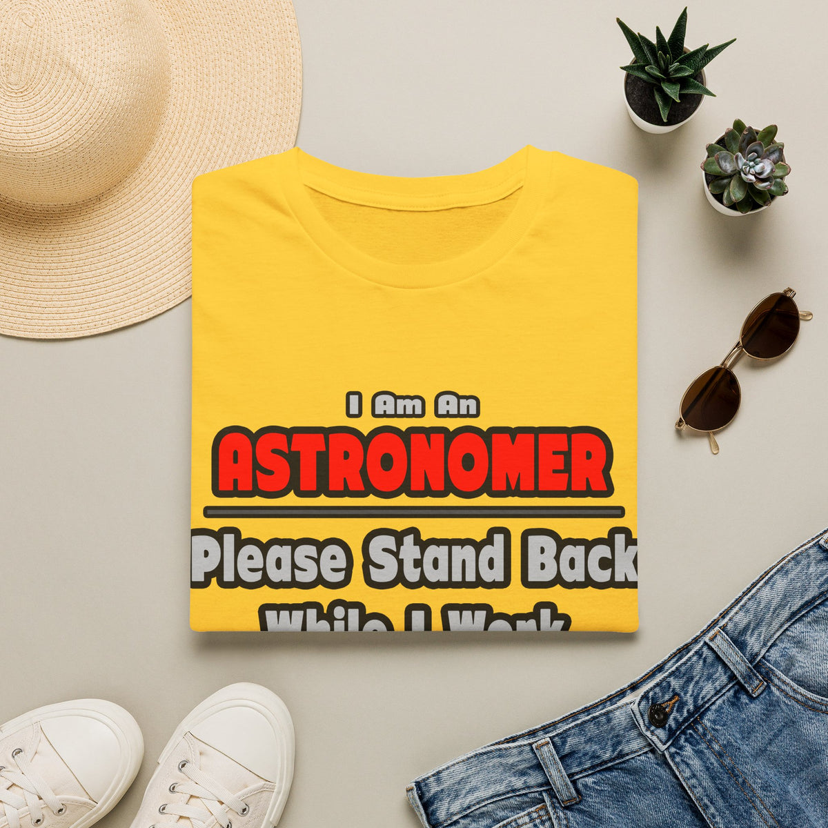 Astronomer ... Stand Back ... Work My Magic - Unisex Softstyle T-Shirt