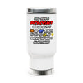 Biologist .. OMG WTF LOL - Stainless Steel Travel Mug with Handle, 14oz