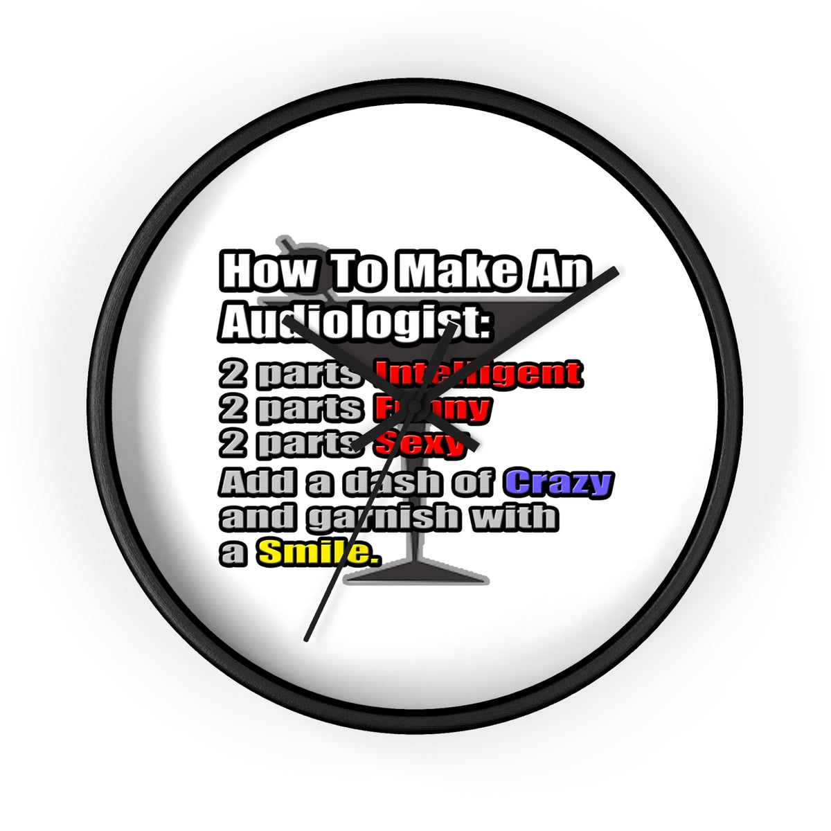 How To Make an Audiologist - Wall Clock