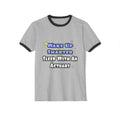 Wake Up Smarter...Sleep With an Actuary - Unisex Cotton Ringer T-Shirt