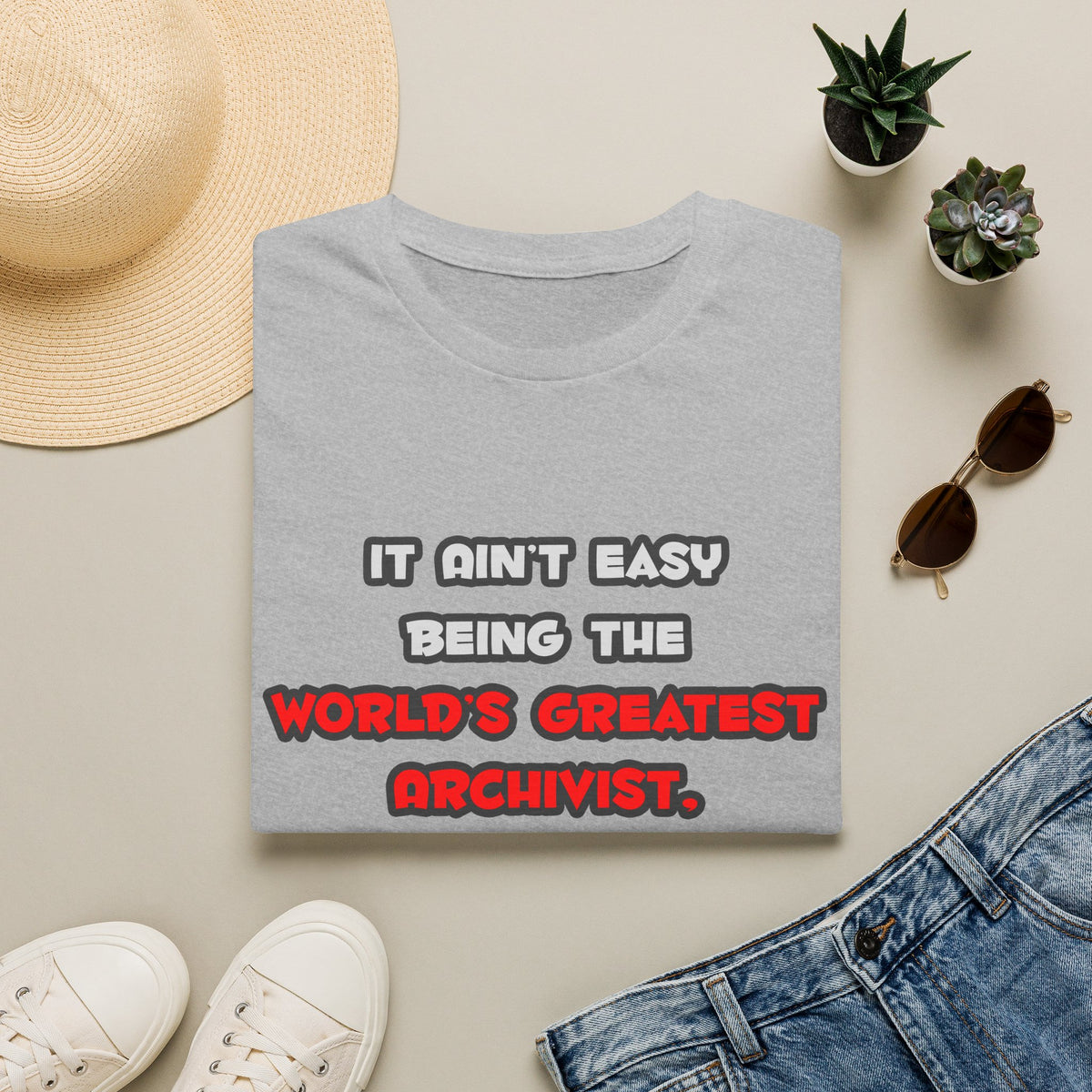World's Greatest Archivist Joke - Unisex Softstyle T-Shirt