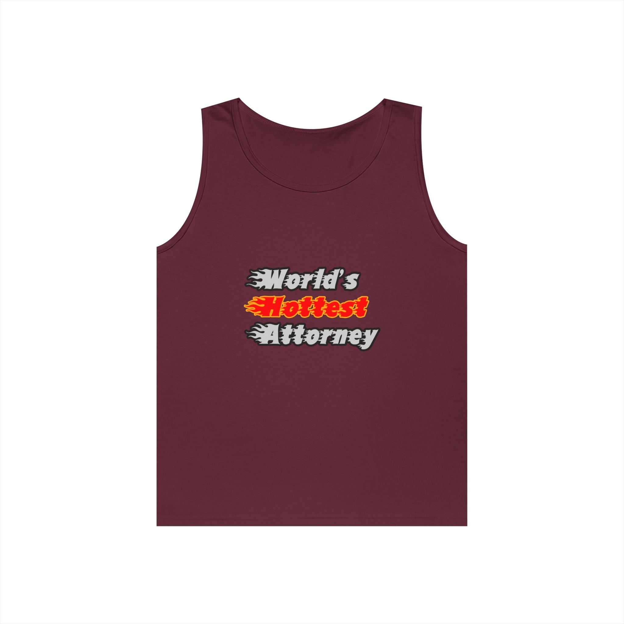 World's Hottest Attorney - Unisex Heavy Cotton Tank Top