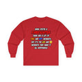 Firefighter .. OMG WTF LOL - Unisex Ultra Cotton Long Sleeve Tee