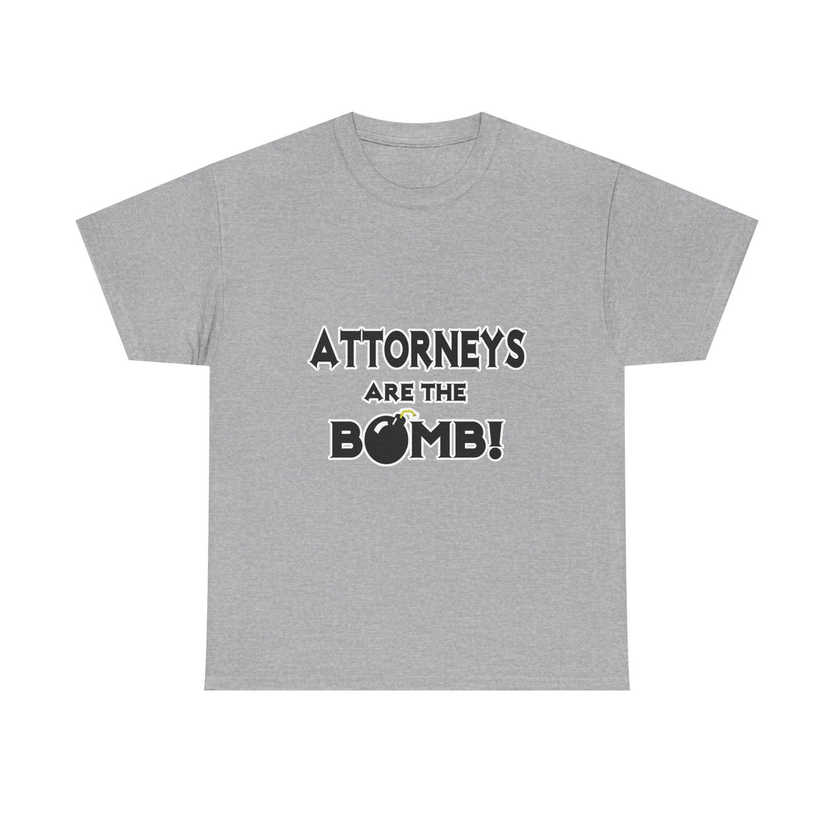 Attorneys Are The Bomb! - Unisex Heavy Cotton Tee