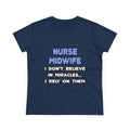 Miracles and Nurse Midwives - Women's Midweight Cotton Tee