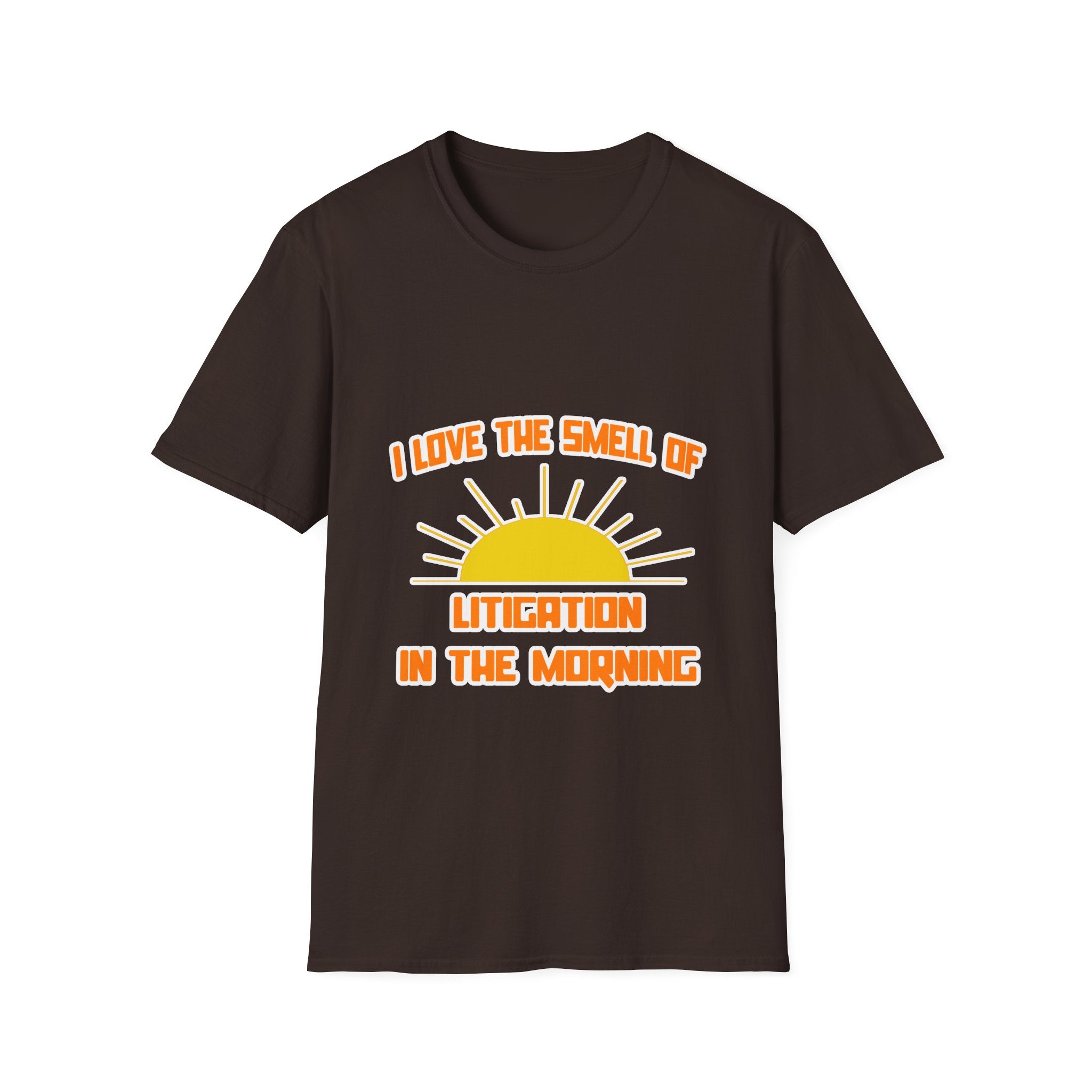 Smell of Litigation in the Morning - Unisex Softstyle T-Shirt