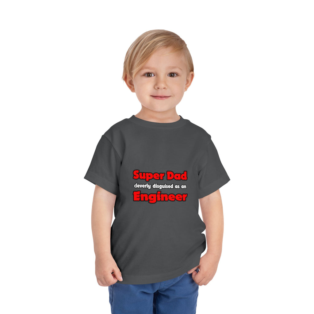 Super Dad ... Engineer - Toddler Short Sleeve Tee