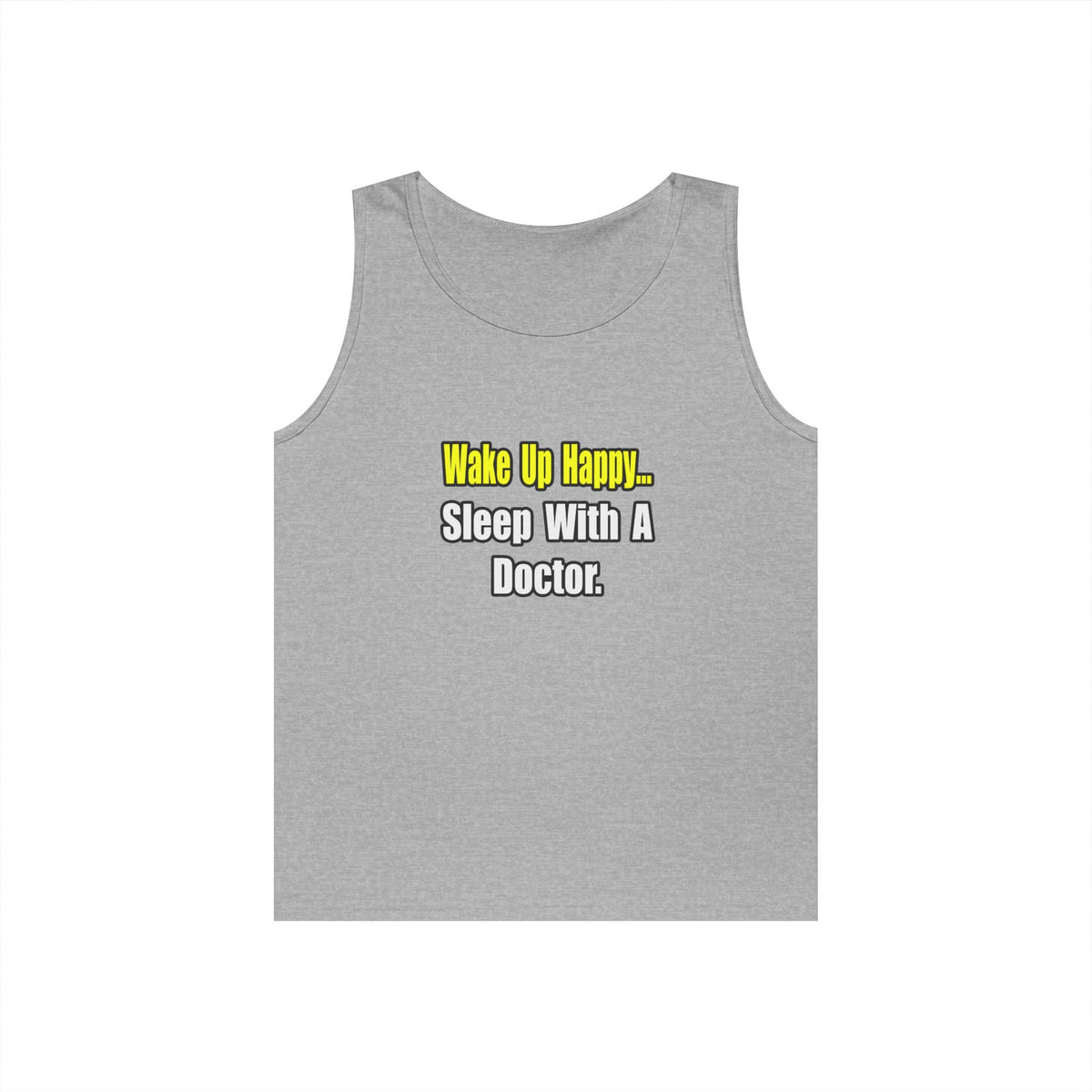 Sleep With Doctor - Unisex Heavy Cotton Tank Top