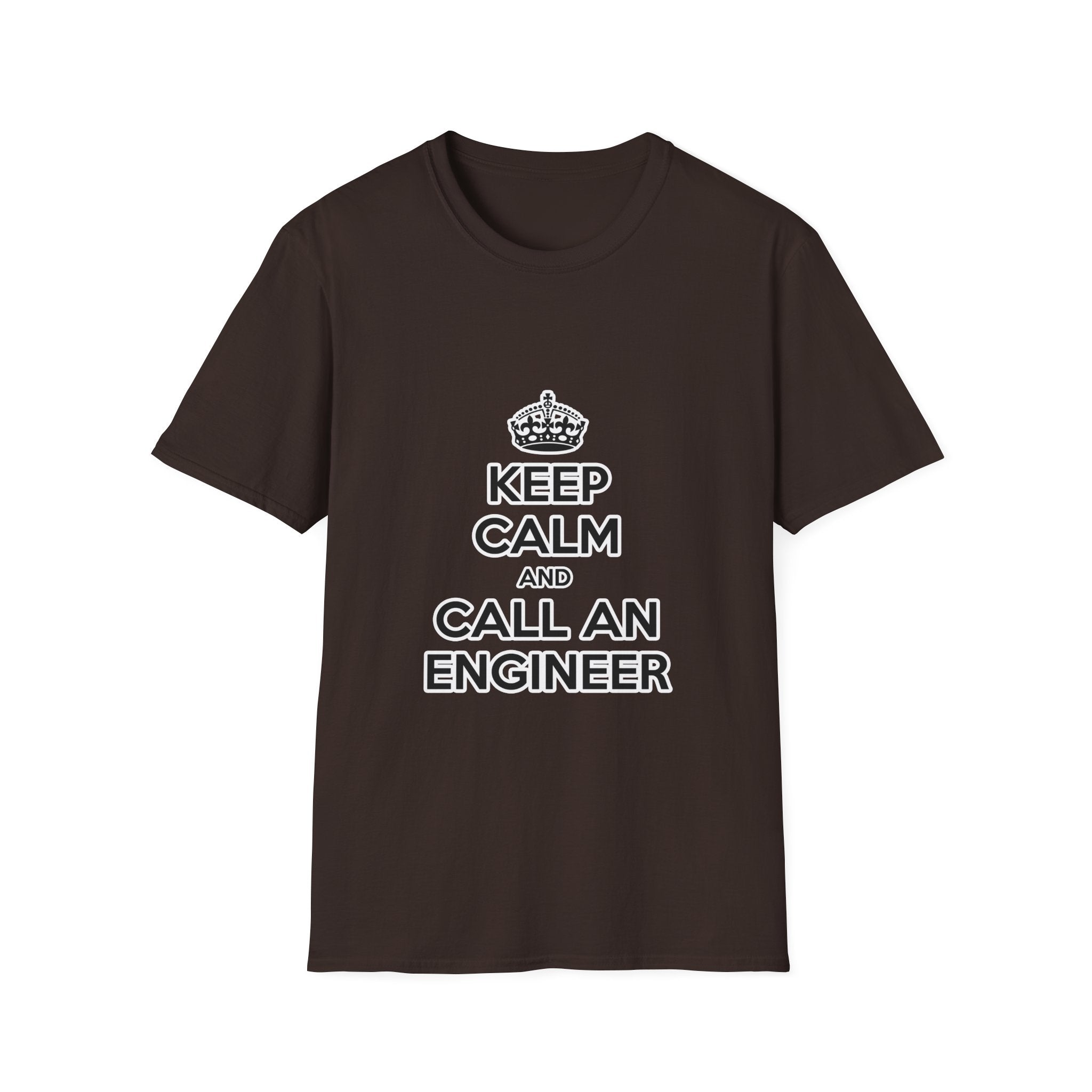 Keep Calm and Call an Engineer - Unisex Softstyle T-Shirt