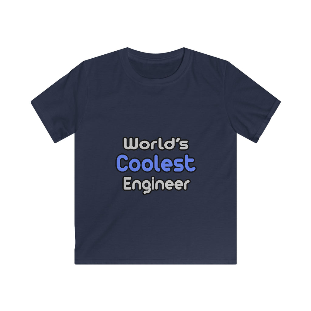 World's Coolest Engineer - Kids Softstyle Tee
