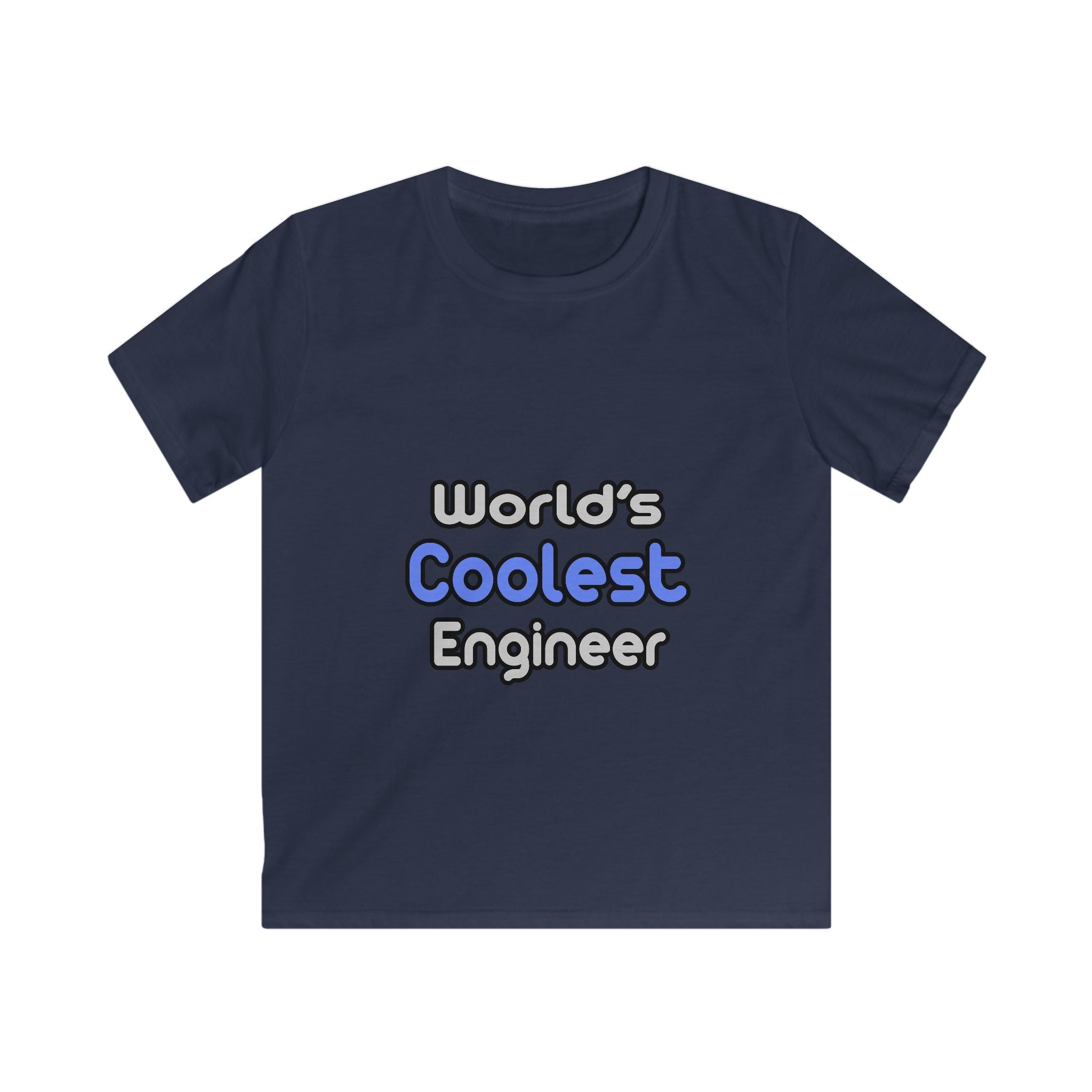 World's Coolest Engineer - Kids Softstyle Tee