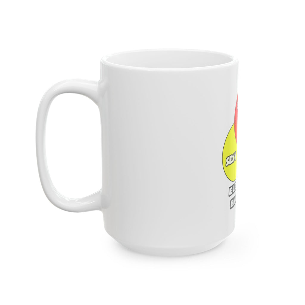 Venn Diagram .. Electrical Engineers - Ceramic Mug, (11oz, 15oz)