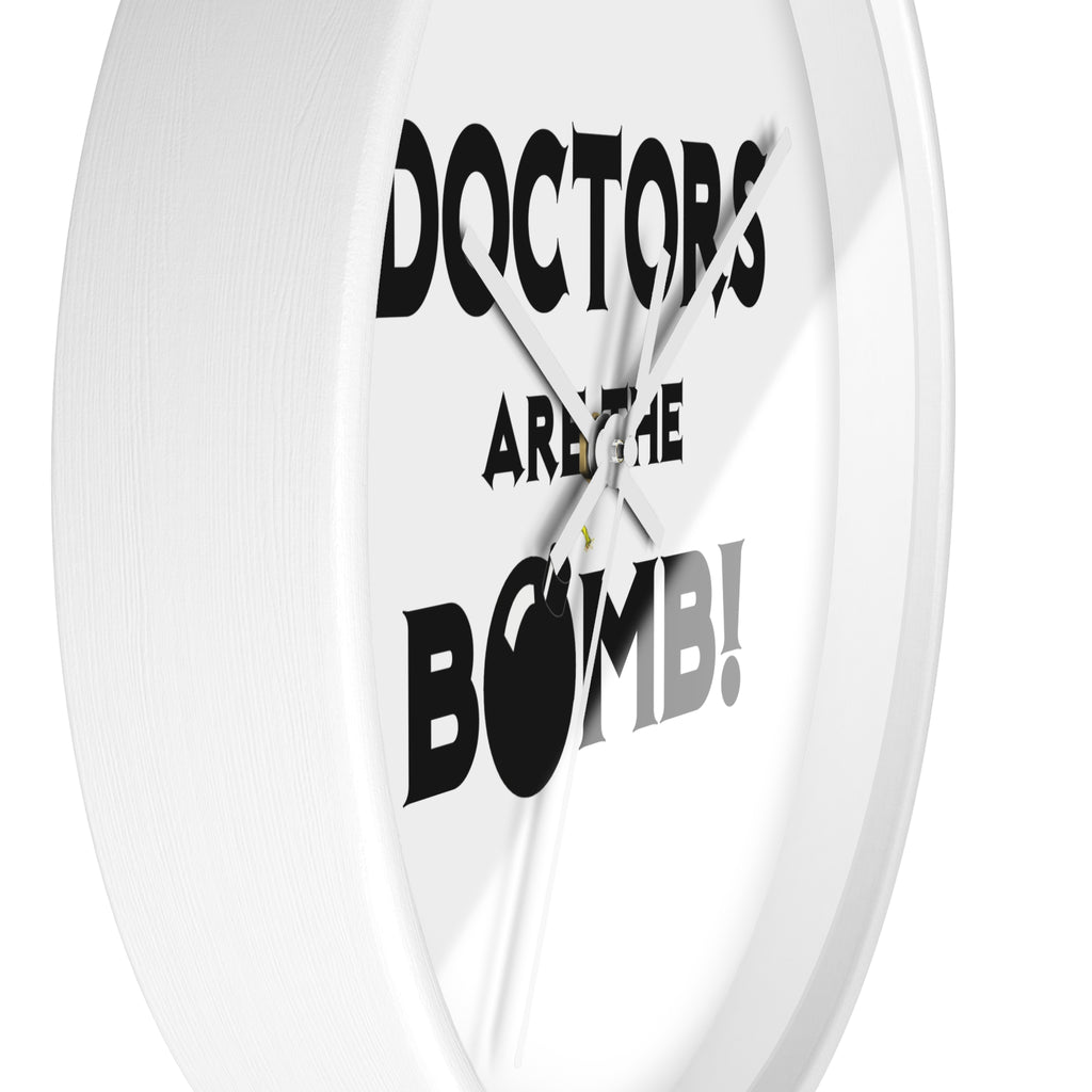 Doctors Are The Bomb! (2) - Wall Clock