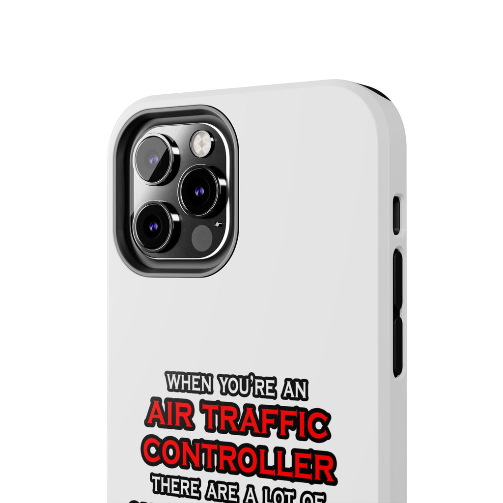 Funny Air Traffic Controller ... OMG WTF LOL - Tough Phone Cases