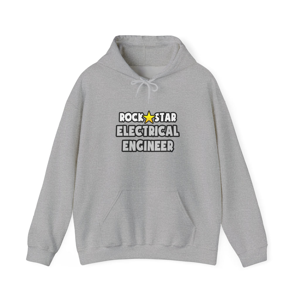 Rock Star Electrical Engineer - Unisex Heavy Blend™ Hooded Sweatshirt