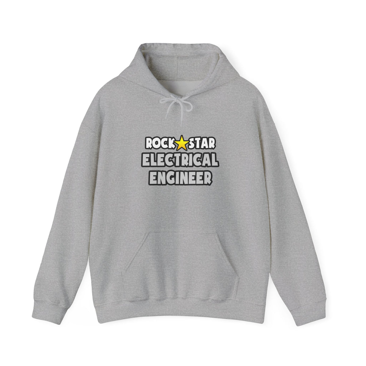 Rock Star Electrical Engineer - Unisex Heavy Blend™ Hooded Sweatshirt