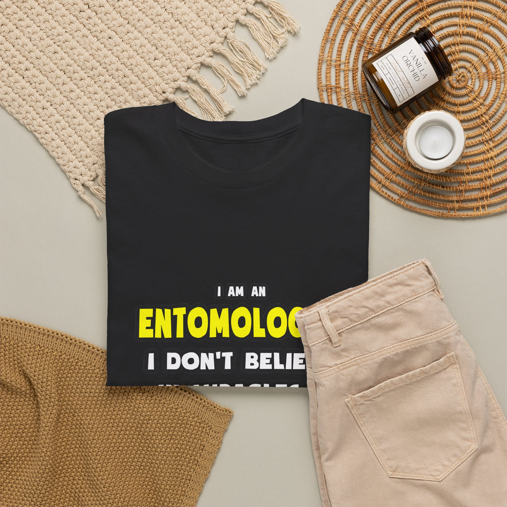 Miracles and Entomologists ... Funny - Unisex Heavy Cotton Tee