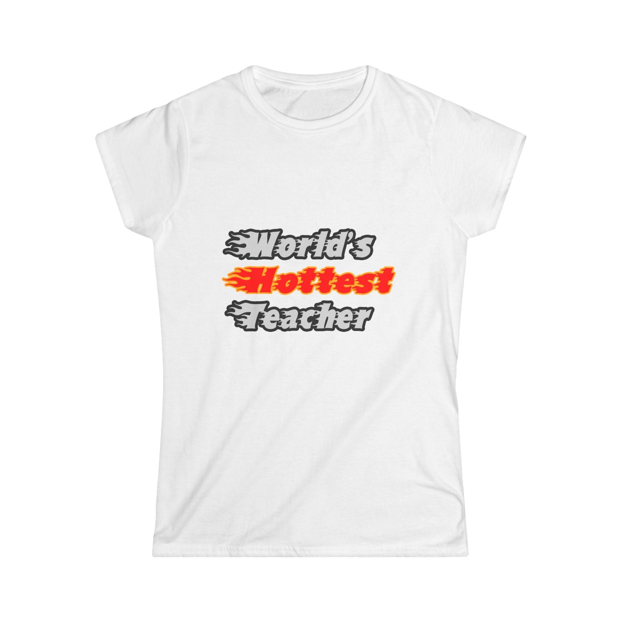 World's Hottest Teacher - Women's Softstyle Tee