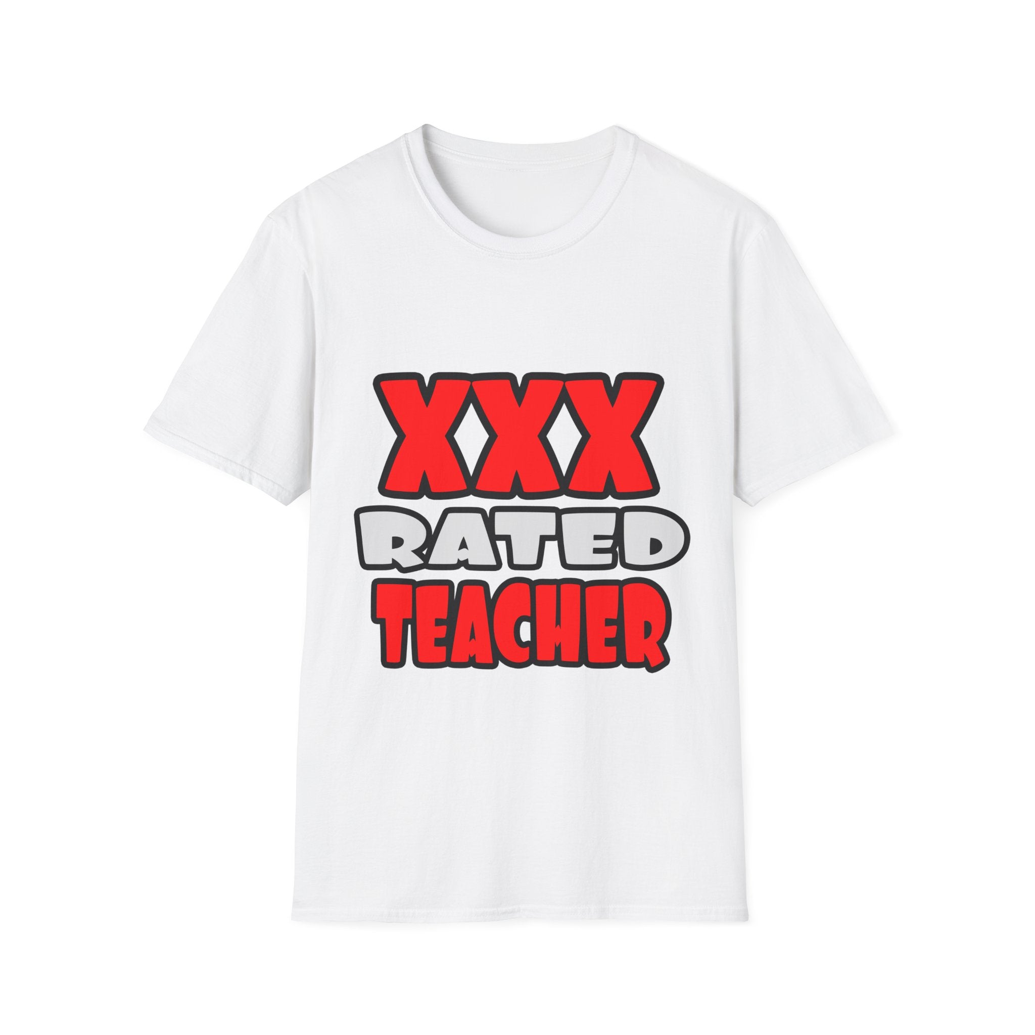 XXX Rated Teacher - Unisex Softstyle T-Shirt