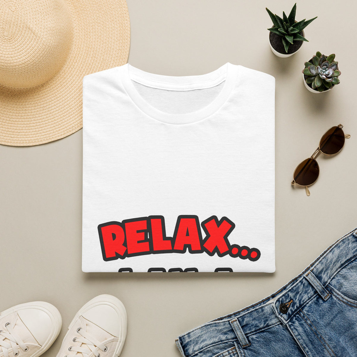 Relax ... I Am A Nurse - Unisex Softstyle T-Shirt