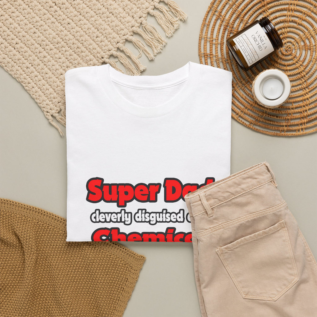 Super Dad ... Chemical Engineer - Unisex Heavy Cotton Tee