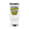 Everyday's An Adventure .. Cardiac Nurse - Stainless Steel Travel Mug with Handle, 14oz