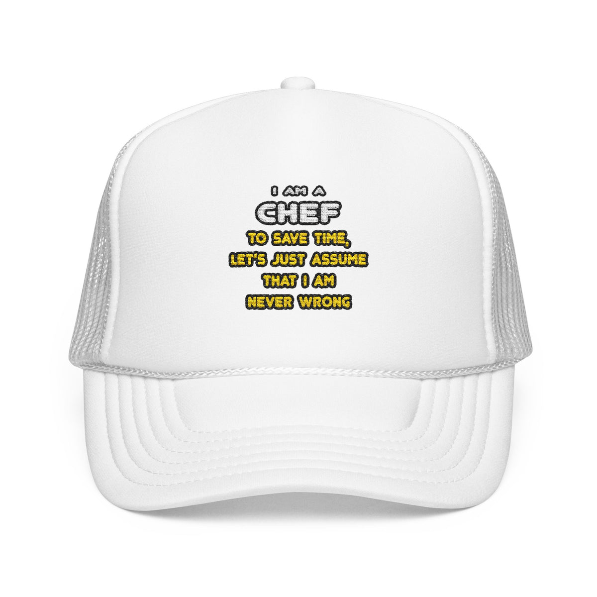 Funny Chef T Shirts and Gifts - Foam Trucker Hat