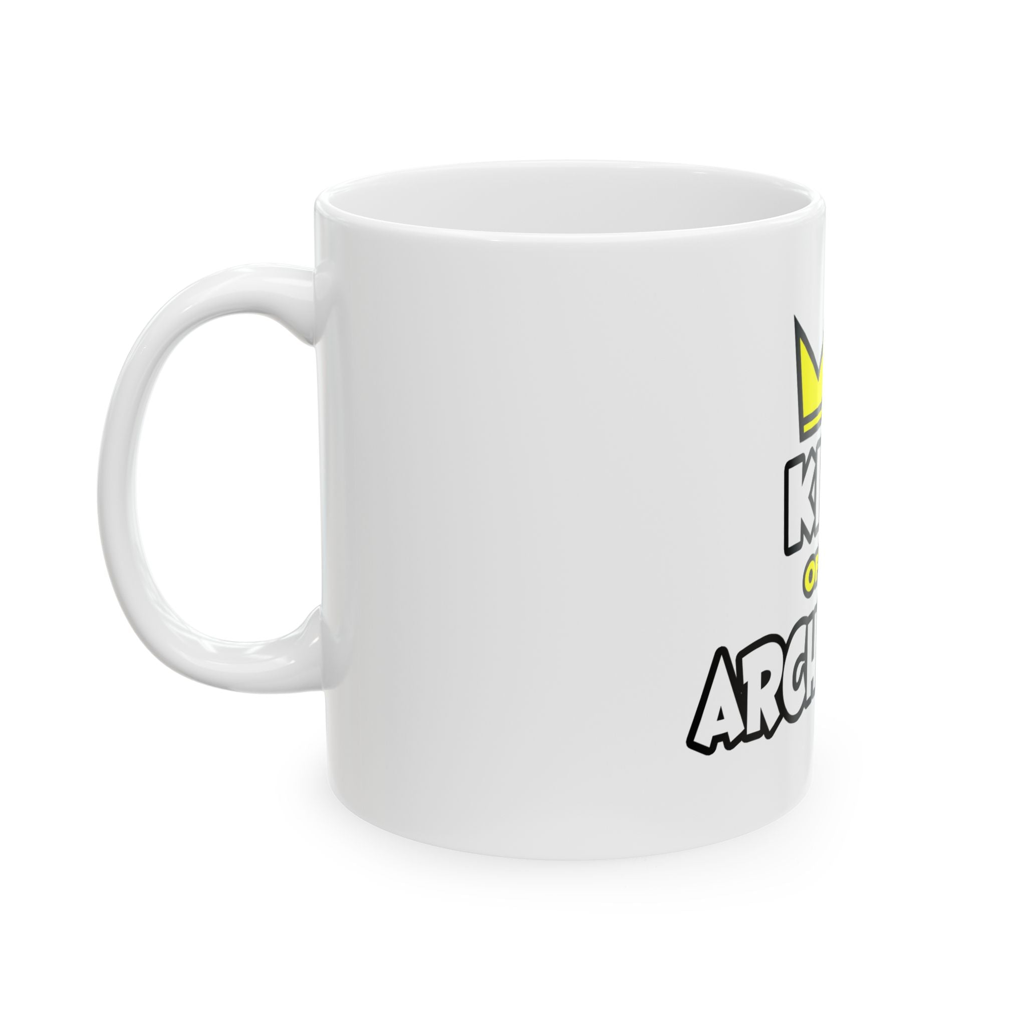 King of the Architects - Ceramic Mug, (11oz, 15oz)