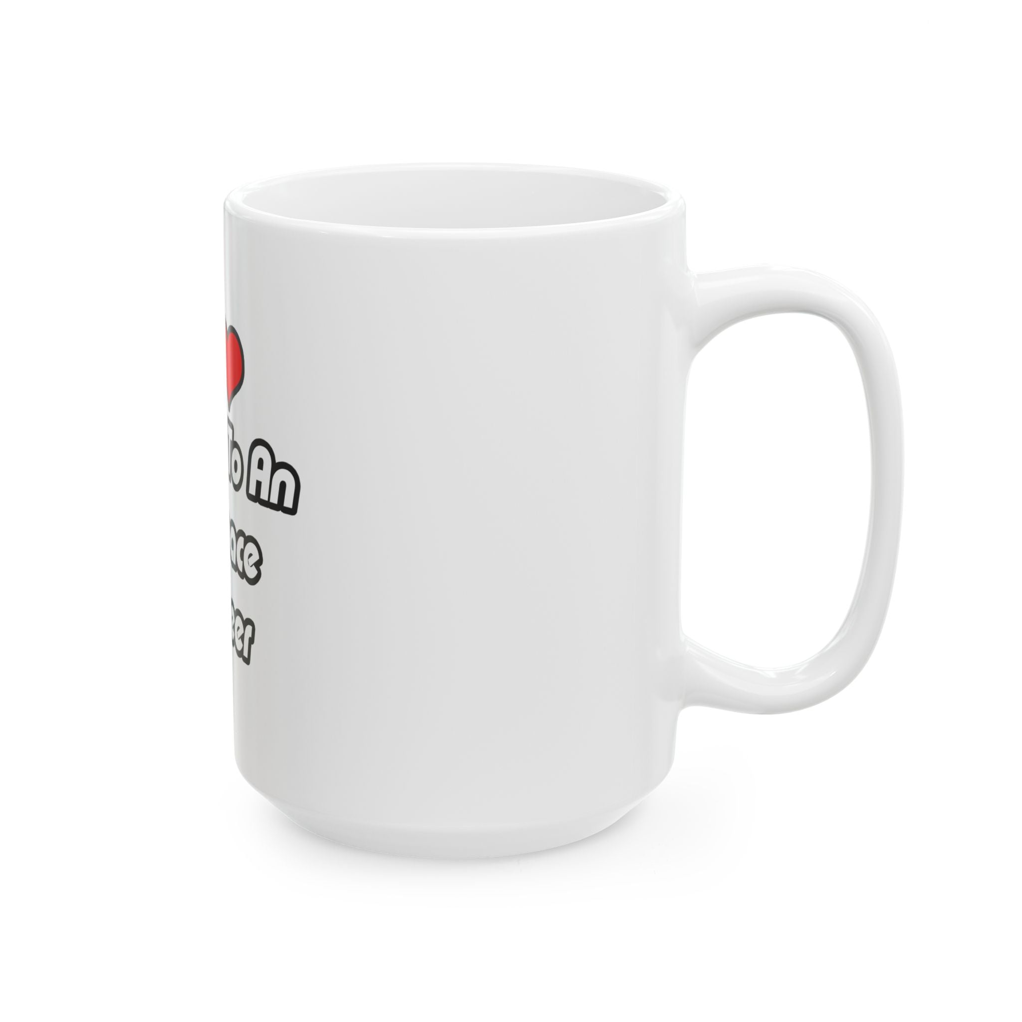 My Heart Belongs To An Aerospace Engineer - Ceramic Mug, (11oz, 15oz)