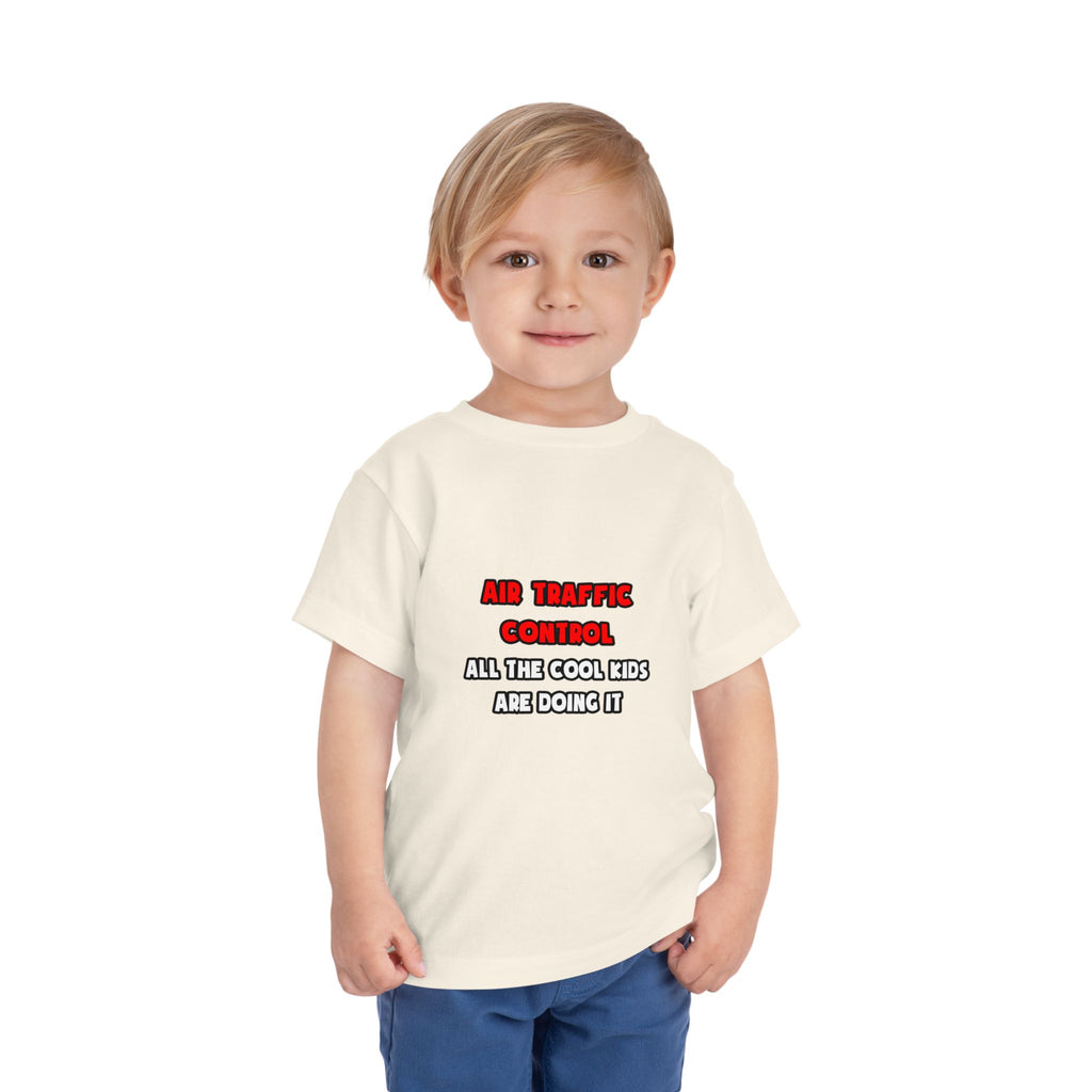 Funny Air Traffic Controller Shirts - Toddler Short Sleeve Tee