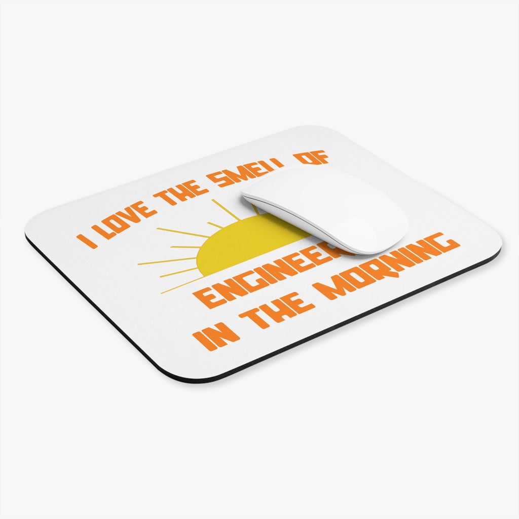 Smell of Engineering in the Morning - Mouse Pad (Rectangle)