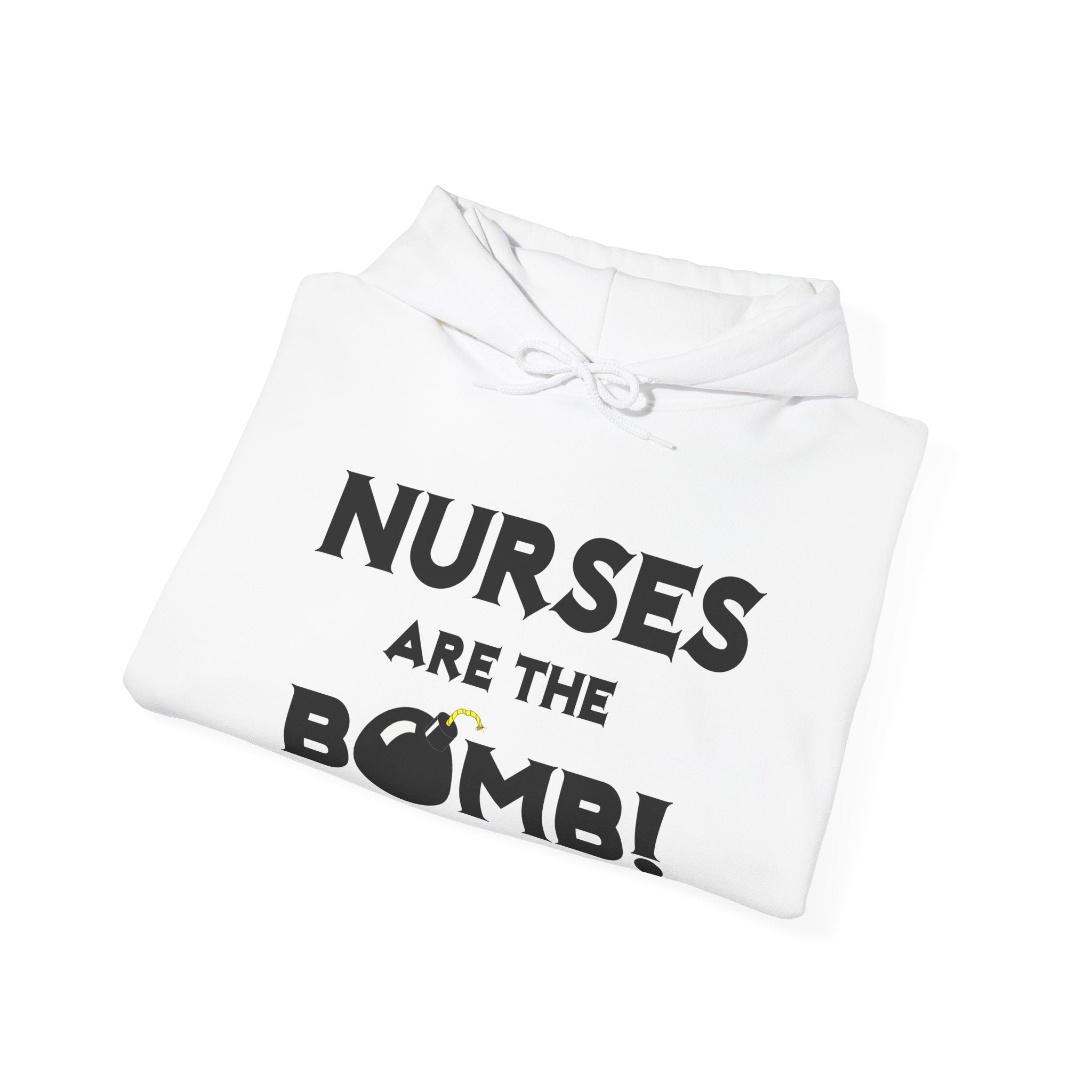Nurses Are The Bomb! (2) - Unisex Heavy Blend™ Hooded Sweatshirt