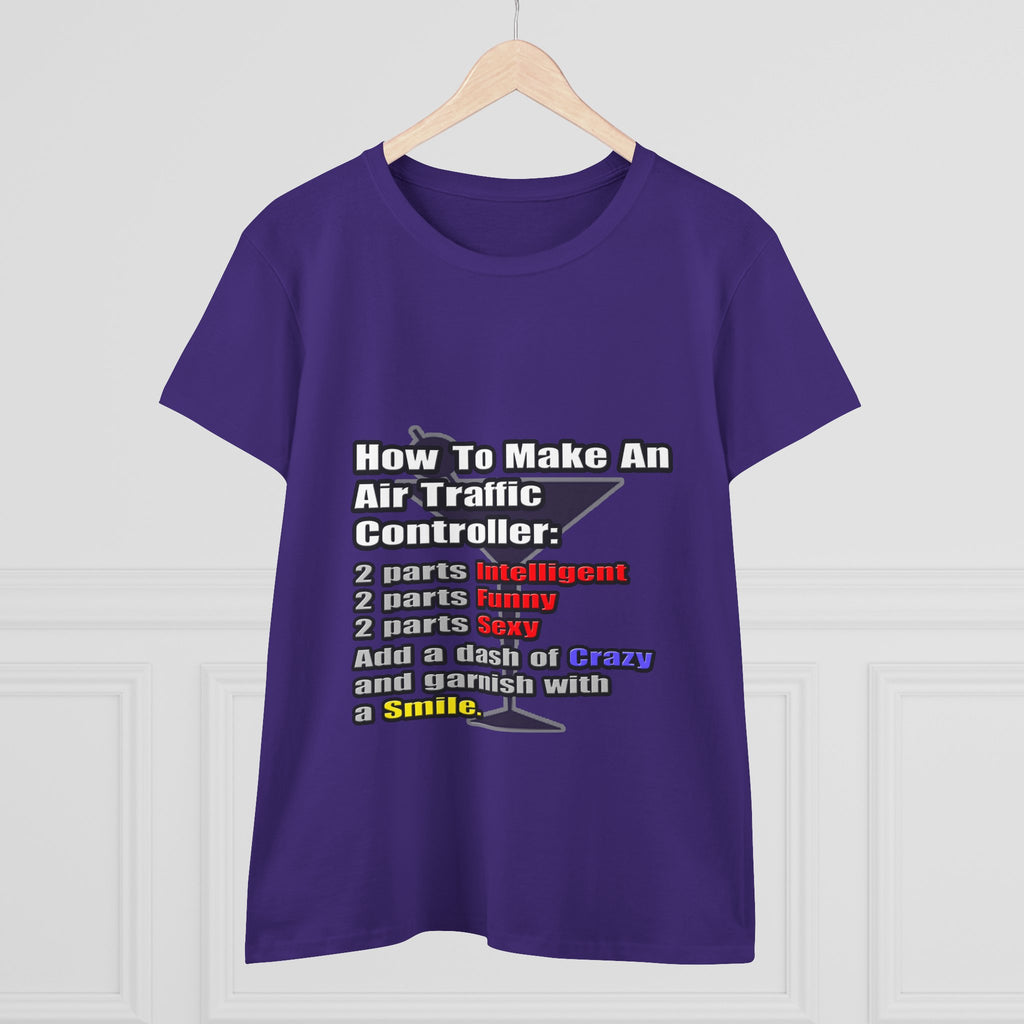 How To Make an Air Traffic Controller - Women's Midweight Cotton Tee