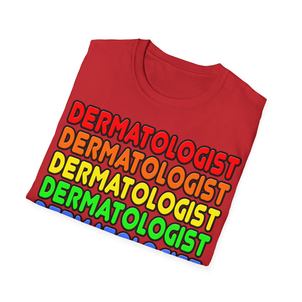 Rainbow Dermatologist - Unisex Softstyle T-Shirt