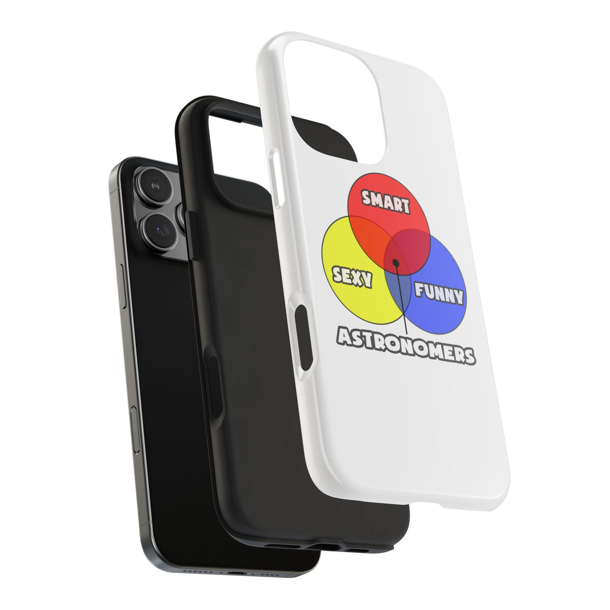 Venn Diagram .. Astronomers - Tough Phone Cases