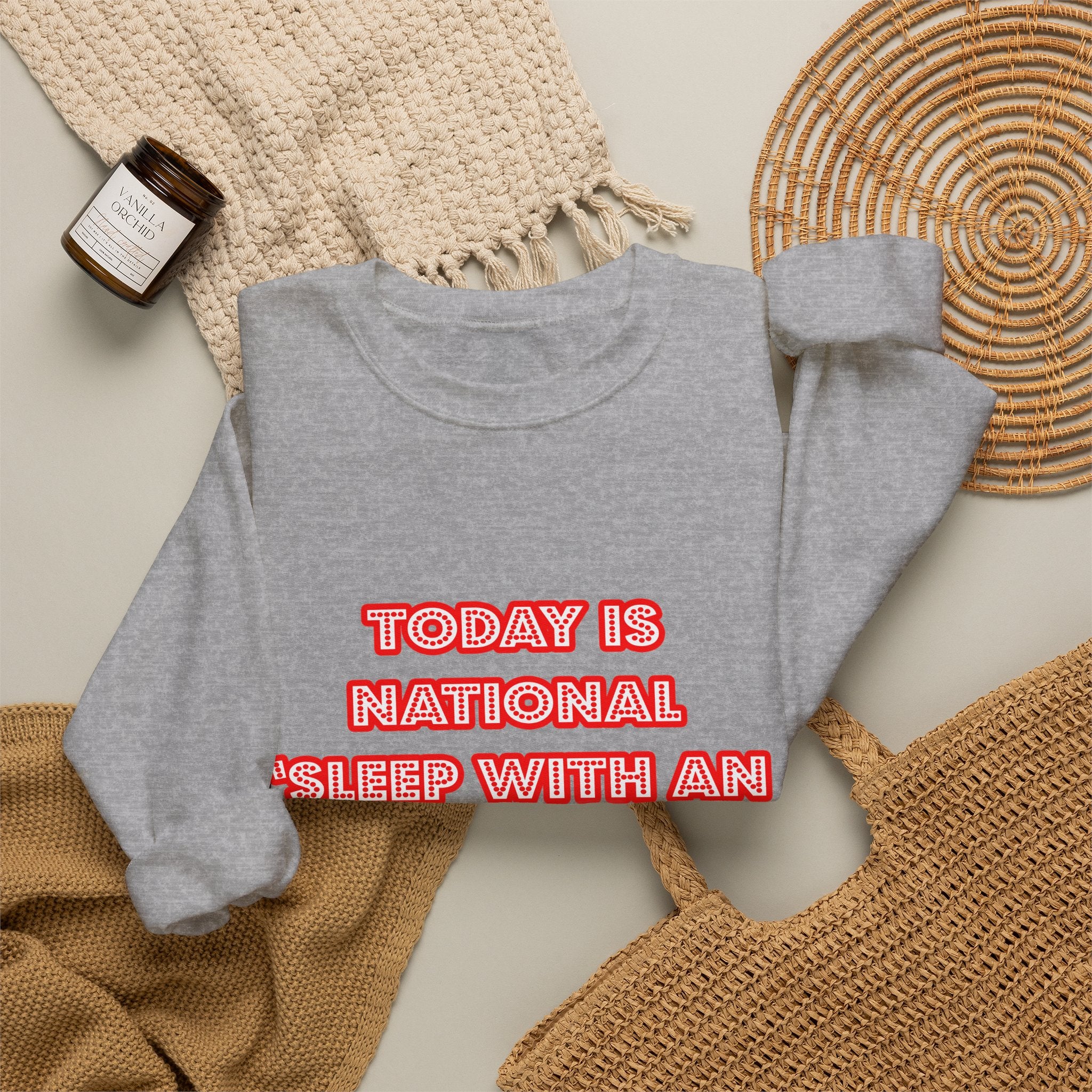National 'Sleep With an Aerospace Engineer' Day - Unisex Heavy Blend™ Crewneck Sweatshirt