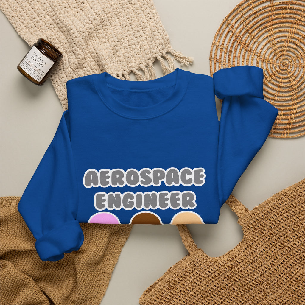 Aerospace Engineer ... Will Work For Ice Cream - Unisex Heavy Blend™ Crewneck Sweatshirt