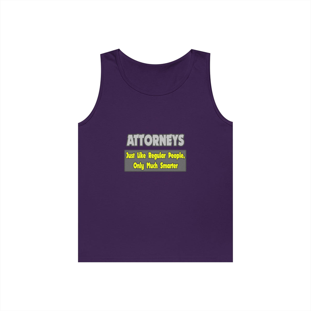 Attorneys...Smarter - Unisex Heavy Cotton Tank Top