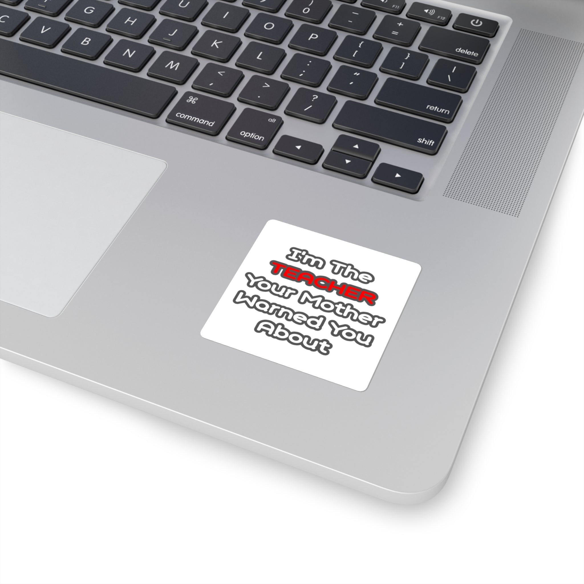 Teacher...Mother Warned You About - Square Stickers